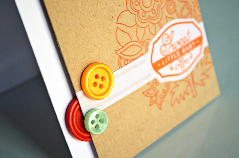 {Sweet Baby} card<br />
Stamps - Everyday Photo Finishers, Fancy Folk Art<br />
CS - White,...