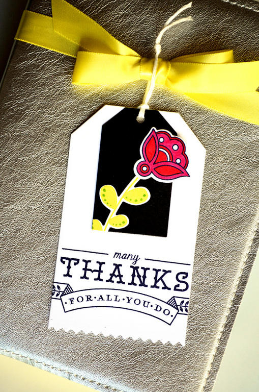 {Many Thanks} tag <br />
<br />
Stamps - Fancy Folk Art<br />
Die - Fancy Folk Art,...