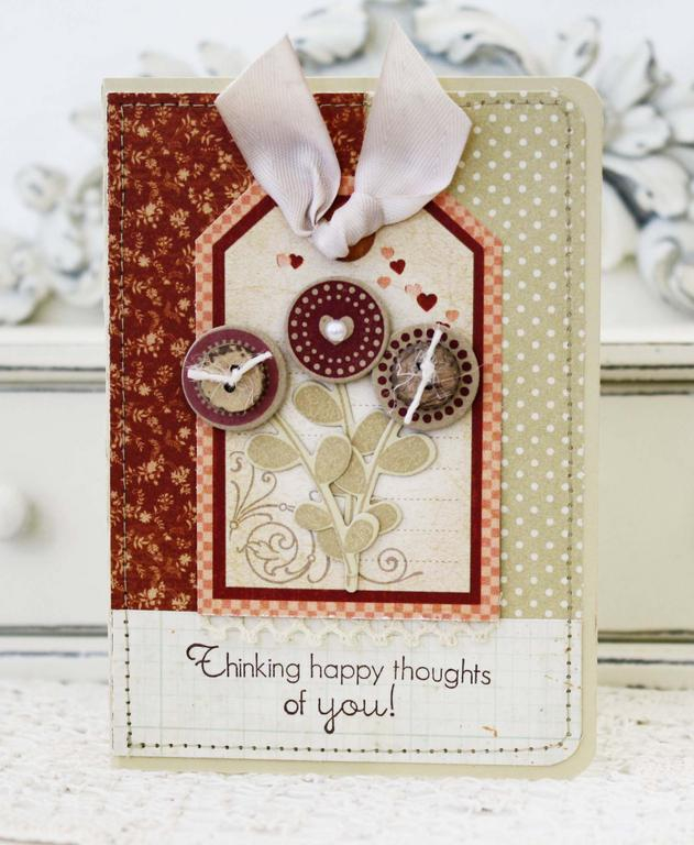 Papertrey Ink Supplies Used:<br />
Stamps:<br />
Heart-2-Heart #12<br />
Ink:<br />
Autumn...