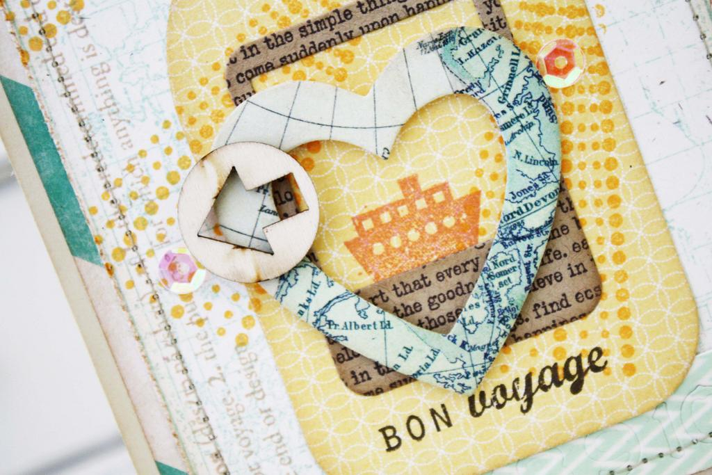 Papertrey Ink Supplies Used:<br />
Stamps:<br />
Destination, World Map, Background Basics:...