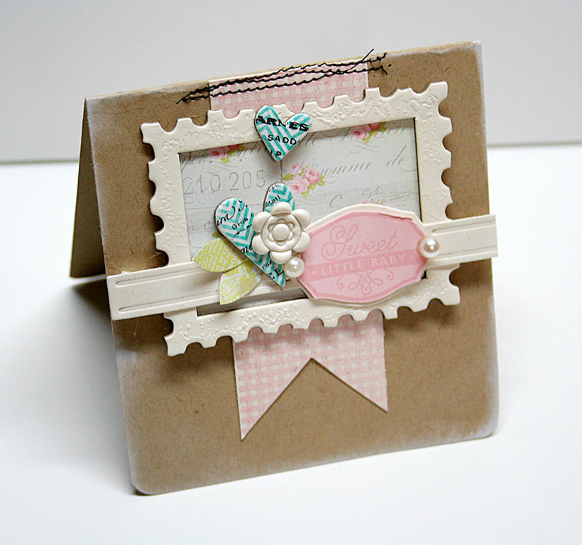 STAMPS: Everyday Photo Finishers, Background Basics: Gingham<br />
INK: Sweet Blush<br />...