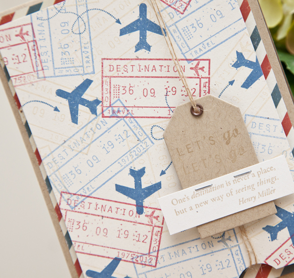 Supplies<br />
<br />
Stamps: Destination<br />
Ink: Pure Poppy, Classic Kraft, Enchanted...
