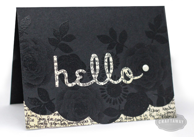 My entry in the January blog hop challenge!