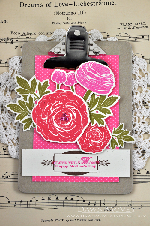 Paper: rustic cream, hibiscus burst pattern pack<br />
Stamps: Cutting Garden, Boutique...