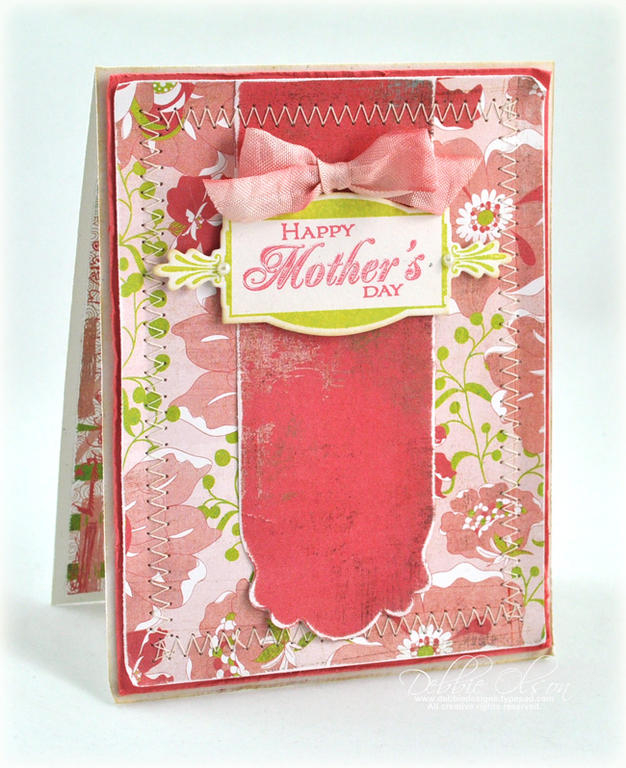 Stamps: Boutique Borders: Mother, Year of Flowers Collection (inside)<br />
Cardstock: Rustic...