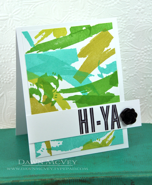 Paper: stamper&#039;s select white<br />
Stamps: Headline Alphabet, Watercolor Wonder<br />...