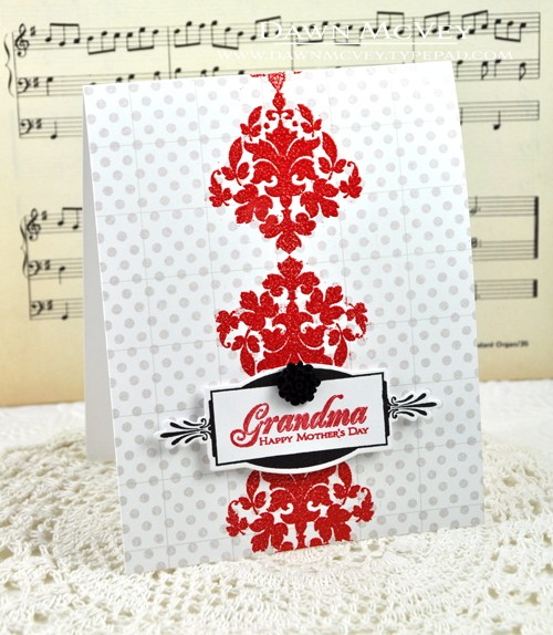 Paper: guide lines grid card stock, stamper&#039;s select white<br />
Stamps: Boutique Borders:...