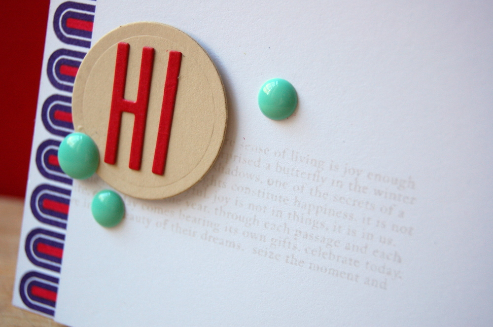 Cardstock: white<br />
Stamps: Headline Alphabet, Background Basics: Text Style<br />
Ink:...