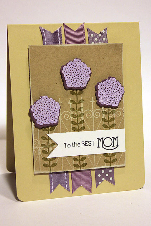 size: 4 1/4&quot; x 5 1/2&quot;<br />
<br />
stamps: My Mother, My Friend, Background Basics:...