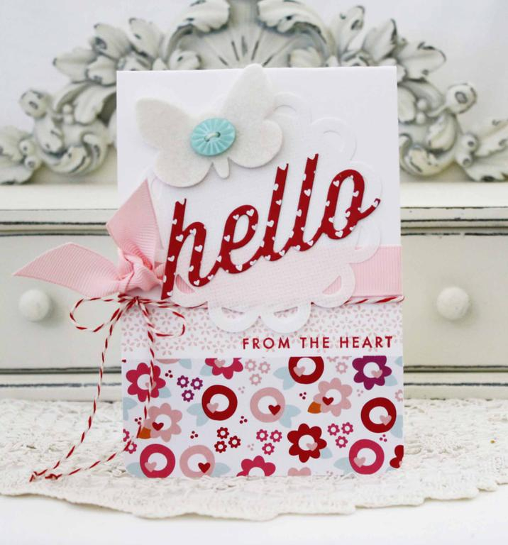 Papertrey Ink Supplies Used:<br />
Stamps:<br />
Wonderful Words:  Hello, My Mother, My...
