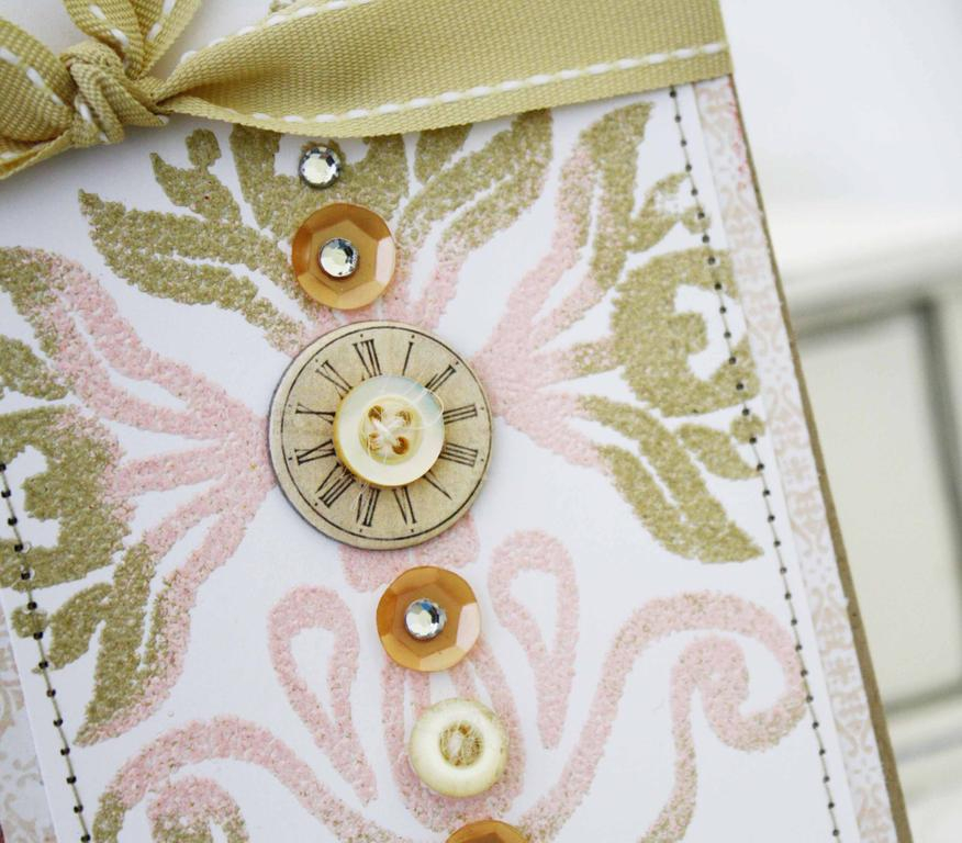 Papertrey Ink Supplies Used:<br />
Stamps:<br />
Irresistibly Ikat<br />
Ink:<br />
Smokey...