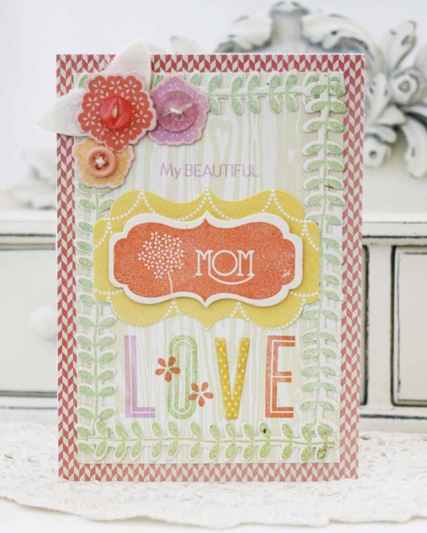 Papertrey Ink Supplies Used:<br />
Stamps:<br />
My Mother, My Friend, and Headline...