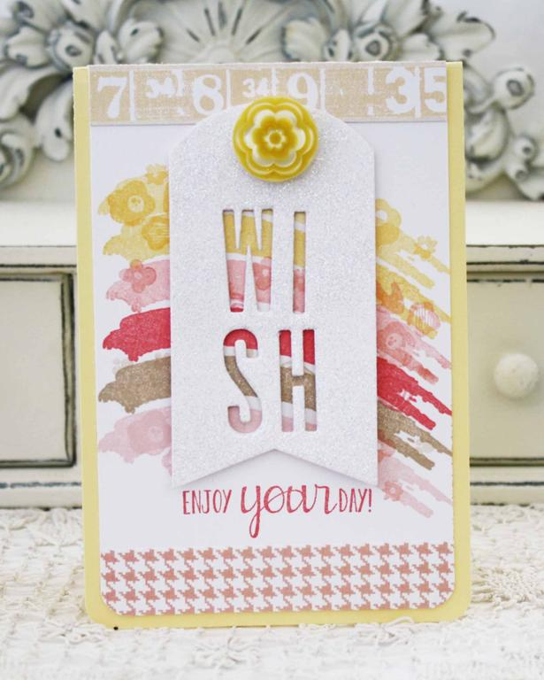 Papertrey Ink Supplies Used:<br />
Stamps:<br />
Mini Blooms and Watercolor Wonder<br />...