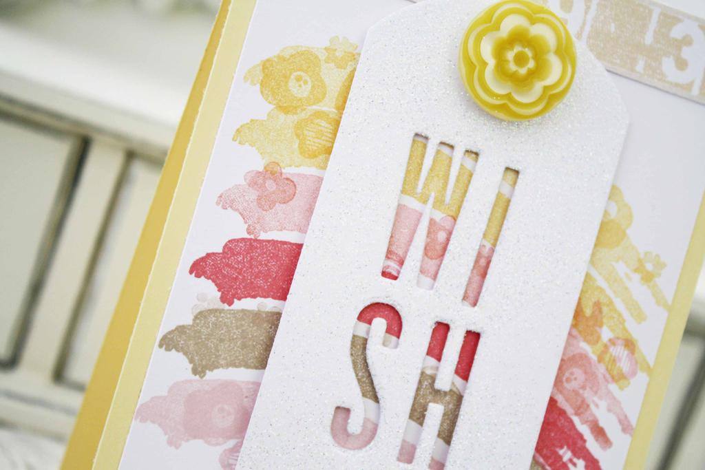 Papertrey Ink Supplies Used:<br />
Stamps:<br />
Mini Blooms and Watercolor Wonder<br />...