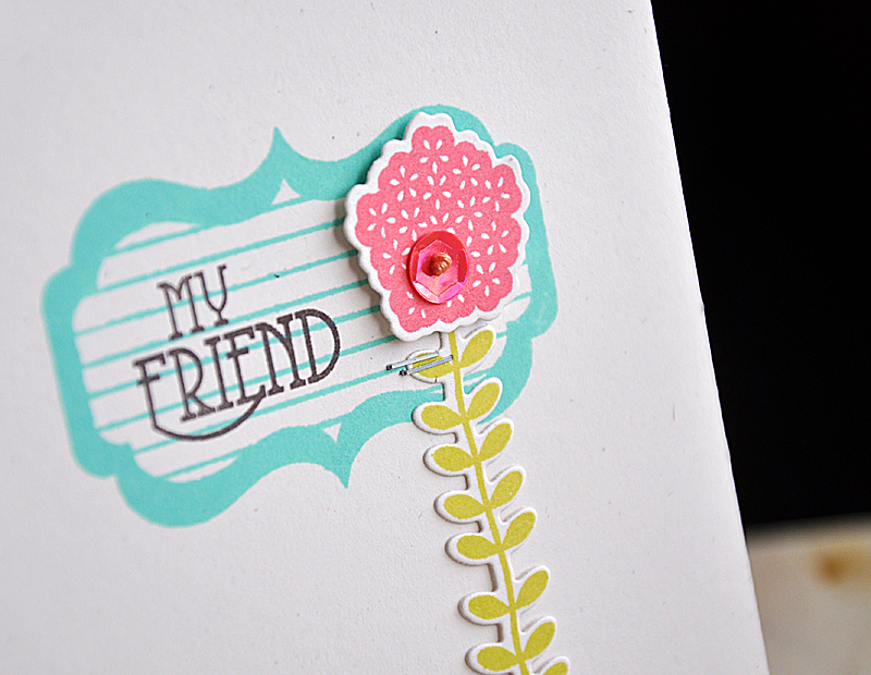 Stamps: My Monther, My Friend<br />
Ink: Limeade Ice, Smokey Shadow, Berry Sorbet &amp; Hero...