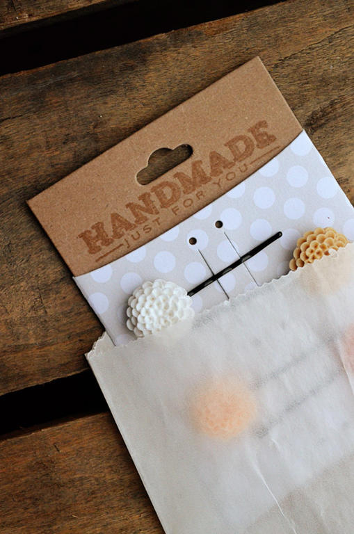 {Handmade Bobby Pins} <br />
<br />
Stamps - Boutique Accessories, Mini Blooms<br />
Die -...