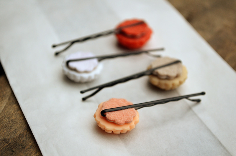 {Handmade Bobby Pins} <br />
<br />
Stamps - Boutique Accessories, Mini Blooms<br />
Die -...