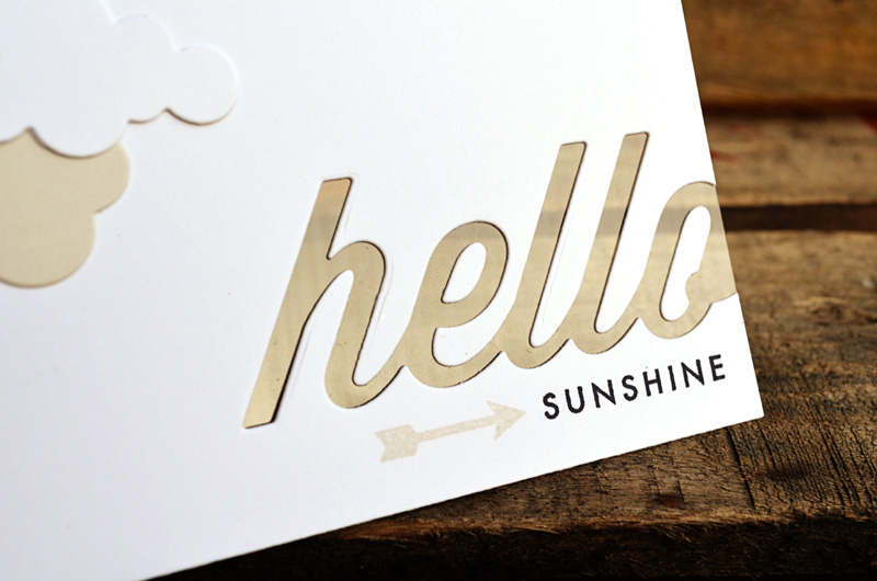 {Hello} card<br />
<br />
Stamps - Wonderful Words: Hello, Framed Out #5<br />
Die -...
