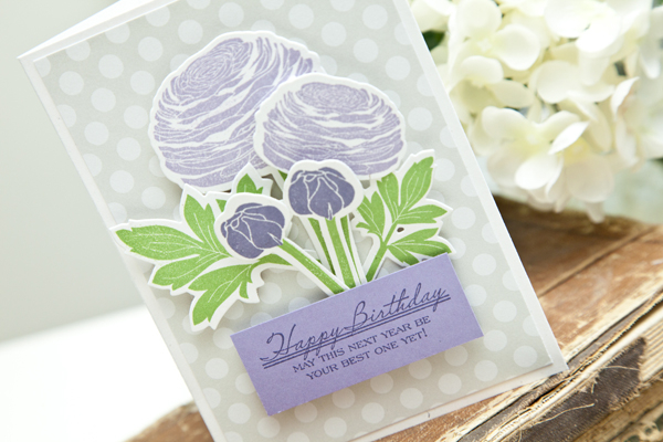 Supplies<br />
<br />
Stamps: Cutting Garden<br />
Ink: Plum Pudding, Winter Wisteria, New...