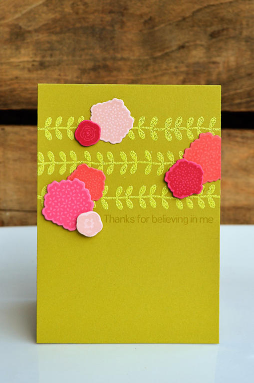 {Thanks} card<br />
<br />
Stamps - My Mother, My Friend<br />
Die - My Mother, My Friend<br...