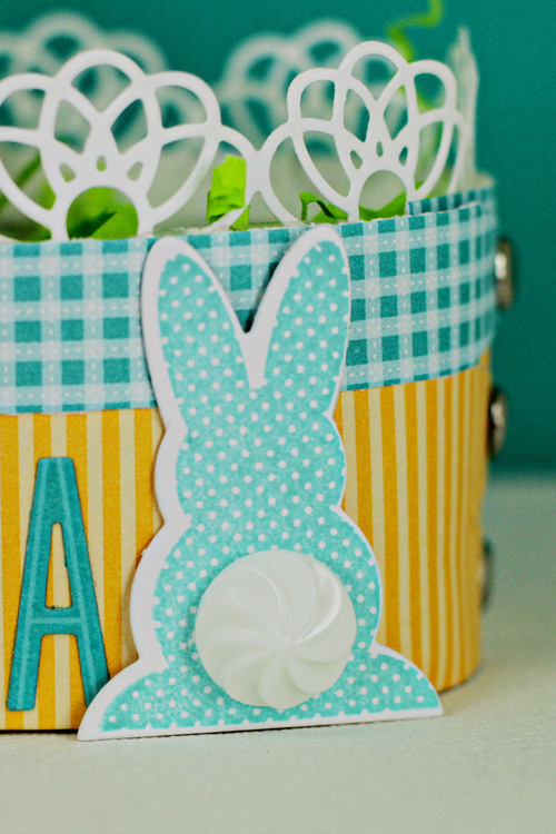 Stamps: Polka Dot Parade #1, Headline Alphabet<br />
Dies: Favor It Box #9, Polka Dot Parade...