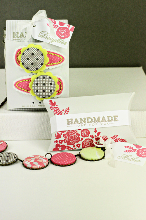 Stamp Sets: Boutique Accessories, Mini Blooms, Women of Life, Button Boutique<br />
Dies:...