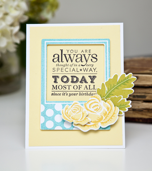 Supplies<br />
<br />
Stamps: Rosie Posie, Rosie Posie 2, Stylish Sentiments: Birthday,...