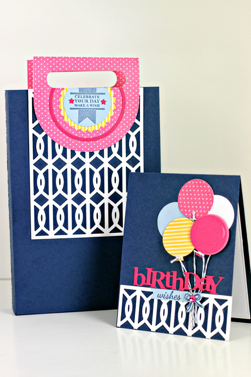 Stamps: Birthday Style, To You From Me<br />
Dies: Get a Handle on It, Birthday Style,...