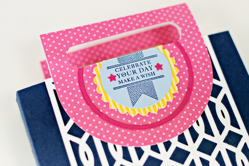 Stamps: Birthday Style, To You From Me<br />
Dies: Get a Handle on It, Birthday Style,...