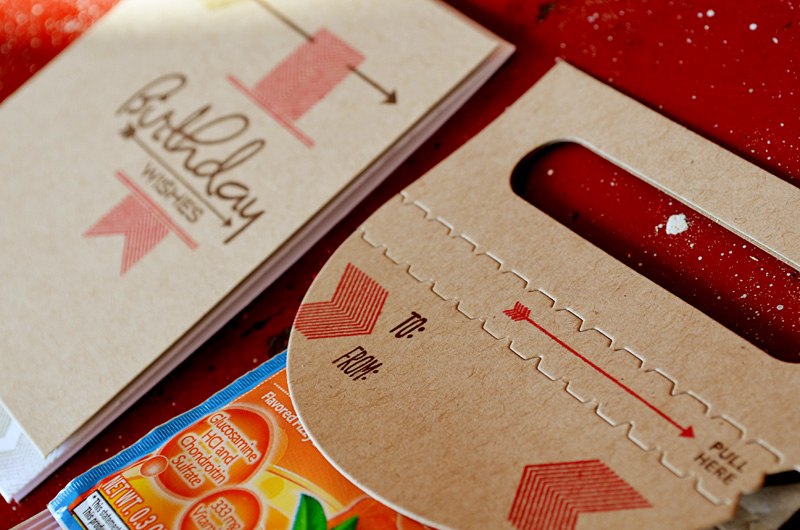 {Birthday Wishes} card &amp; wrap <br />
<br />
Stamps - Brithday Style, To You From Me,...