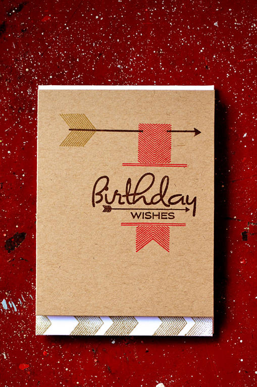 {Birthday Wishes} card &amp; wrap <br />
<br />
Stamps - Brithday Style, To You From Me,...