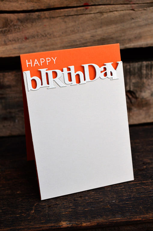 {Simple Birthday} card <br />
<br />
Stamps - Wonderful Words: Birthday, Stylish Sentiments:...