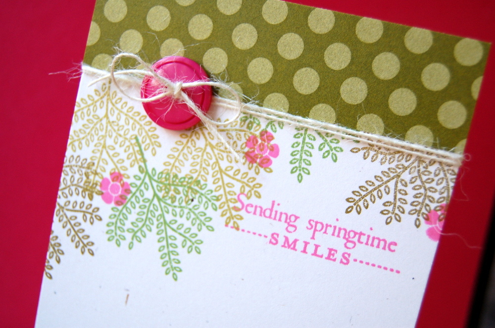 Cardstock: rustic white<br />
Patterned paper: ripe avocado patterned paper pack<br />
Stamps:...