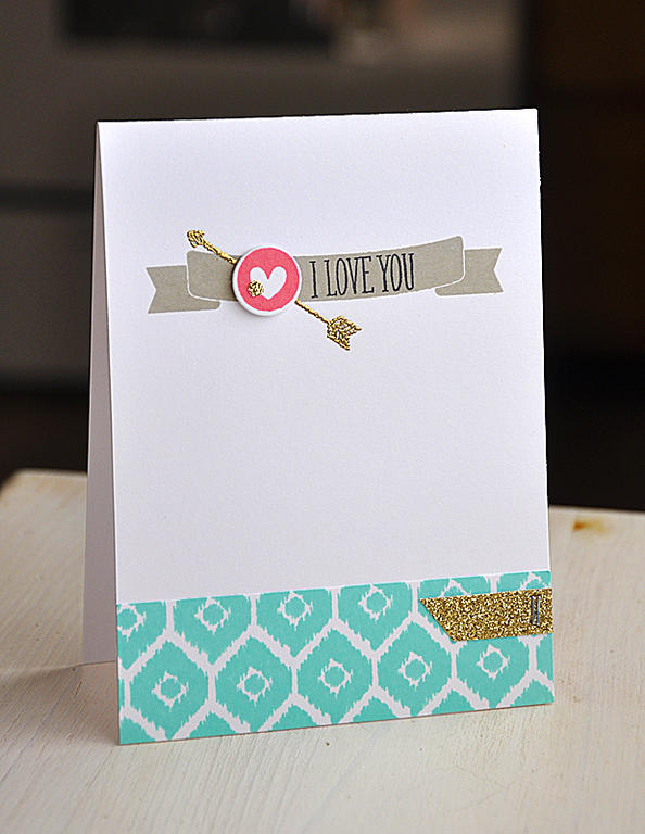 Stamps: Bountiful Banners &amp; Irresistibly Ikat<br />
Ink: Versamark, Smokey Shadow, Hero...