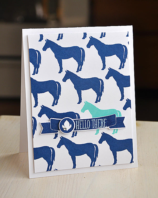 Stamps: On The Farm &amp; Bountiful Banners<br />
Ink: Versamark, Hero Arts Navy &amp; Tide...