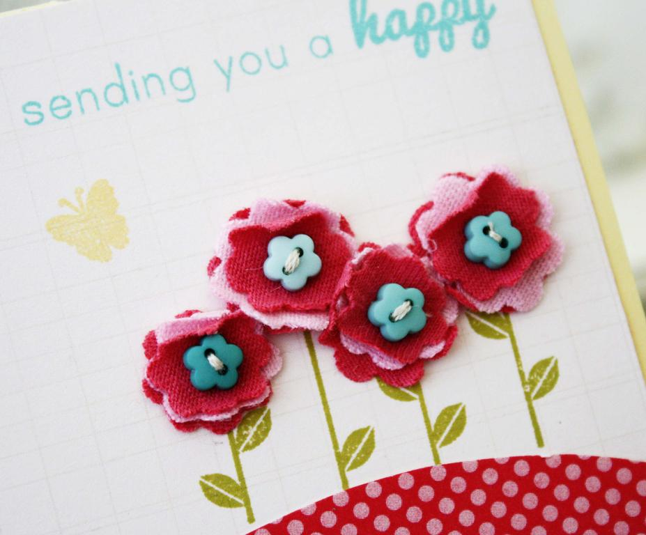 Papertrey Ink Supplies Used:<br />
Stamps:<br />
Polka Dot Parade #2<br />
Ink:<br />
Simply...