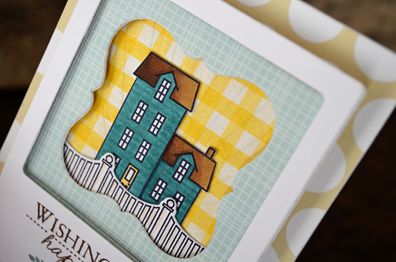 {Wishing You Happiness} card <br />
<br />
Stamps - Spring Hills, Mini Blooms, Boards &amp;...