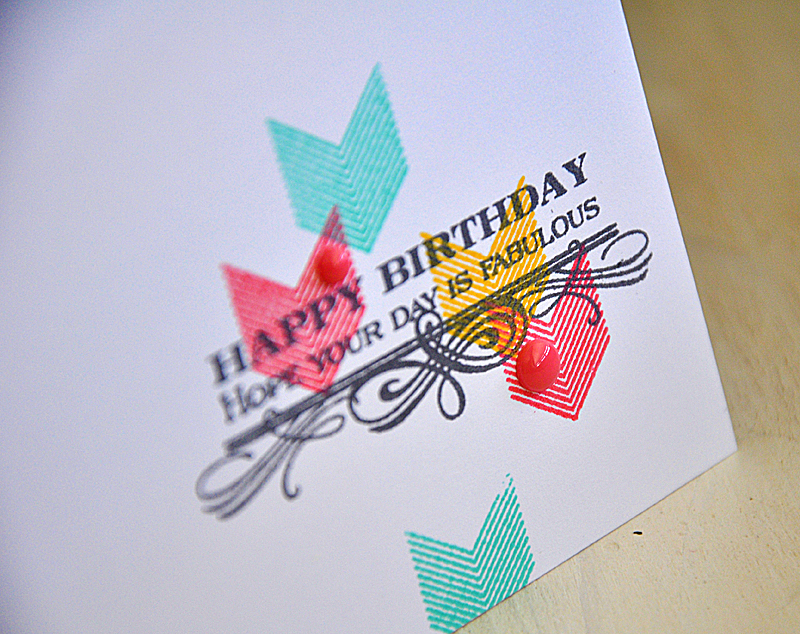 Stamps: To You From Me &amp; Boutique Borders Birthday<br />
Ink: Hero Arts Charcoal, Tide...