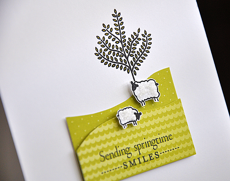 Stamps: Spring Hills<br />
Ink: True Black<br />
Pattern Paper: Studio Calico Sundrifter 6x6...