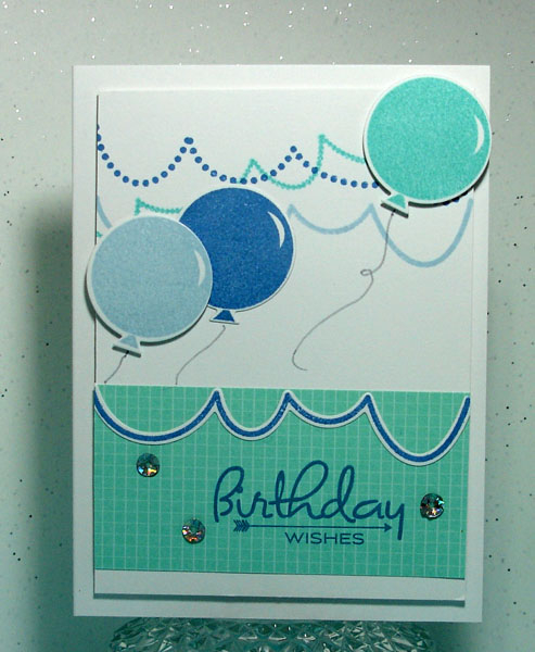 Birthday with DIY Sequins<br />
<br />
Since I didn&#039;t have any sequins to use for the PTI...