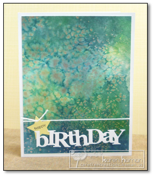 Supplies<br />
All supplies Papertrey Ink unless otherwise noted.<br />
Stamps: Ad Sense...