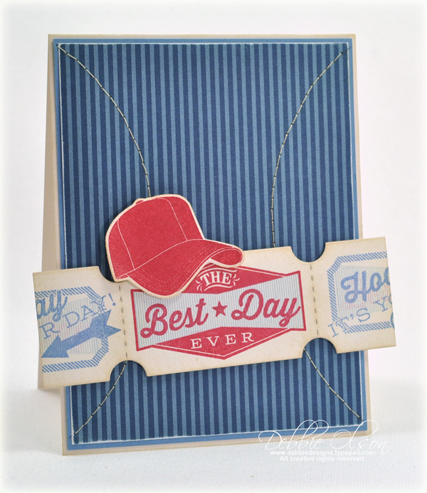 Stamps: Big Ticket Basics, 7th Inning Stretch<br />
Ink: Pure Poppy, Spring Rain, Enchanted...