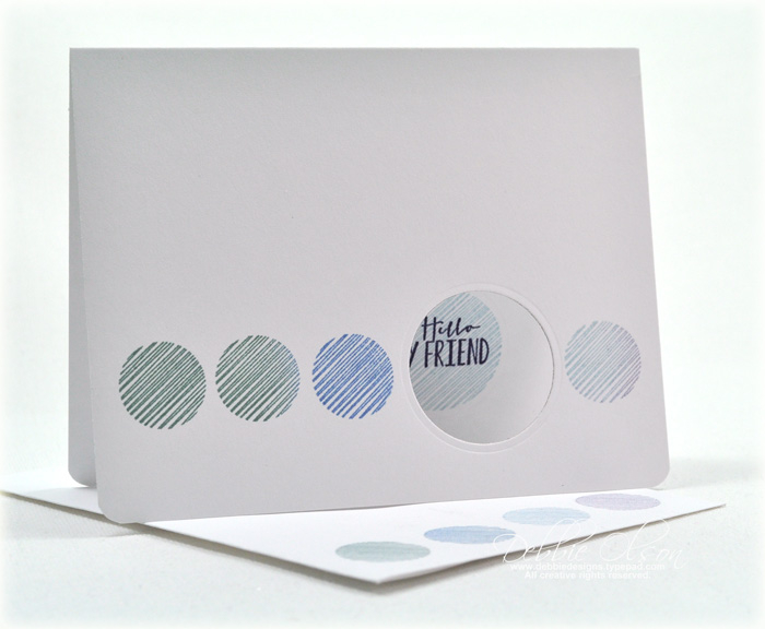 Stamps: Sketched Shapes<br />
Cardstock: Stampers Select White<br />
Ink: Ocean Tides,...