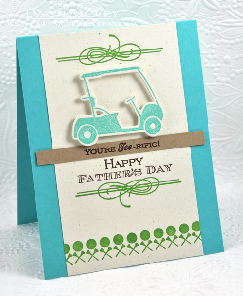 Paper: rustic cream, kraft, hawaiian shores<br />
Stamps: Boutique Borders: Father, On the...