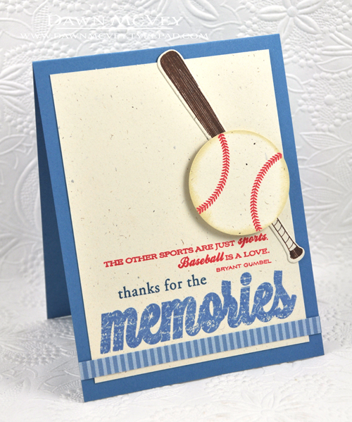 Paper: rustic cream, blueberry sky, blueberry sky pattern pack<br />
Stamps: 7th Inning...