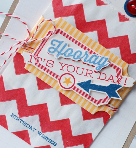 Stamps:  Big Ticket Basics<br />
Ink:  Pure Poppy, Blueberry Sky, Enchanted Evening, Summer...