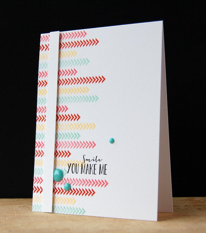 Cardstock: white<br />
Stamps: Sketched Shapes<br />
Ink: terracotta tile, berry sorbet,...