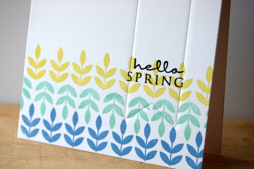 Cardstock: white<br />
Stamps: Boutique Borders: Father, Wreath for All Seasons, Sweet...