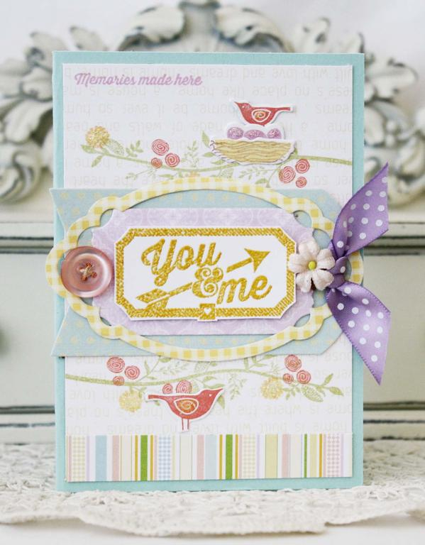 Papertrey Ink Supplies Used:<br />
<br />
Stamps:<br />
Birds &amp; Blooms and Big Ticket...