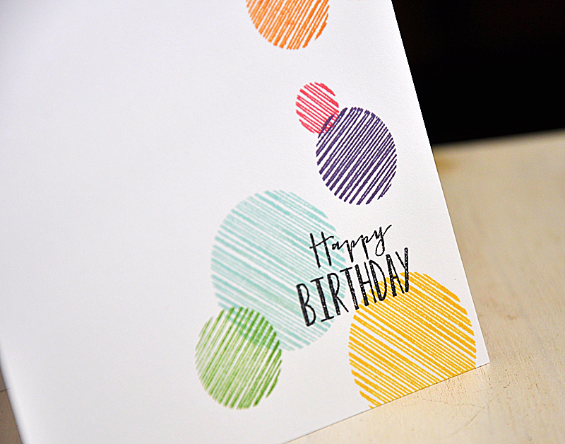 Stamps: Sketched Shapes<br />
Ink: Summer Sunrise, New Leaf, Spring Rain, Plum Pudding, Berry...